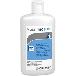 4260029173253 - Peter Greven GREVEN® MULTI TEC Schutzcreme unparfümiert Bei häufig wechselnden oder nicht klar definierten Hautgefährdungen 100 ml - Flasche