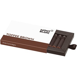 4062037052250 - MONTBLANC Toffee Brown Tintenpatronen für Füller karamellbraun 8 St