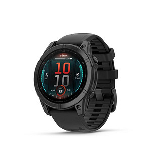 0753759341343 - Smartwatch GARMIN fenix E - 47 mm Smartwatches schwarz (schwarz dunkelgrau)