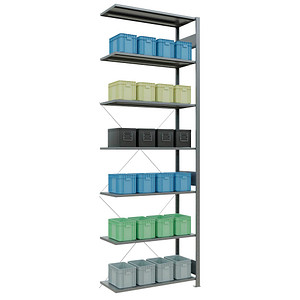 4004514202765 - Regal MULTIplus150 12747 Anbau 3000x1000x400mm 7Böden vz 4004514202765 SCHULTE