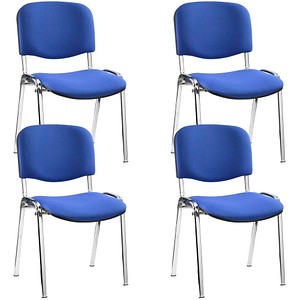 5901747021387 - Besucherstuhl Iso Visitor blau 5901747021387 4 Stück 5901747021387 - Besucherstuhl Iso Visitor blau 5901747021387 4 Stück