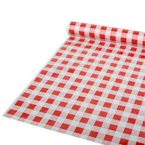 4002911397695 - Tischdecke Karo 88161 rot weiß 800 cm x 500 m 4002911397695 PAPSTAR