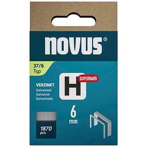 4009729081037 - 1870 novus Tackerklammern 37 6 Feindraht superhart 37 6