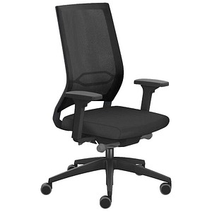 4049694007878 - Bürostuhl sequaterback 2 membran qb-125 203 Stoff schwarz Gestell schwarz