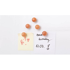 5905481600167 - Kugel Magnet braun Holz 20 x 20 cm 5905481600167 6 Stück 5905481600167 - Kugel Magnet braun Holz 20 x 20 cm 5905481600167 6 Stück