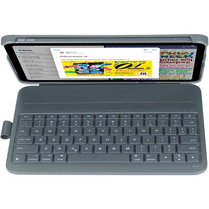 DEQSTER Slim PRO Keyboard Tablet-Tastatur schwarz