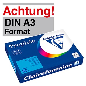 3329680188608 - Kopierpapier Trophée 1886C Intensives blau A3 80g 3329680188608 500 Stück 3329680188608 - Kopierpapier Trophée 1886C Intensives blau A3 80g 3329680188608 500 Stück