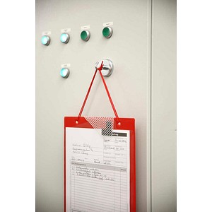 4052301086647 - Magnethaken silber Metall Ø 47 x 19 cm 5 St 4052301086647 - Magnethaken silber Metall Ø 47 x 19 cm 5 St