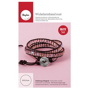 4006166292293 - Schmuck-Basteln-Set Wickelarmband rosé