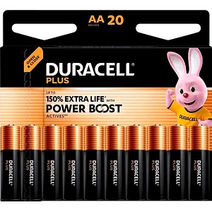5000394176515 - 20 DURACELL Batterien PLUS Mignon AA 15 V 5000394176515 - 20 DURACELL Batterien PLUS Mignon AA 15 V
