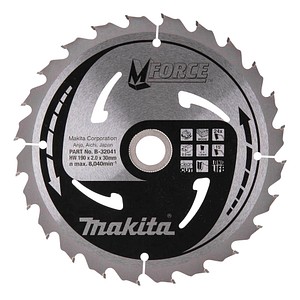 0088381420853 -  B-32041 M-FORCE Kreissägeblatt 1900 mm 24 Zähne 0088381420853 makita