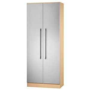 4032062023761 - HAMMERBACHER Aktenschrank Sira V7100 6 S RE buche silber 4 Fachböden 800 x 420 x 2004 cm