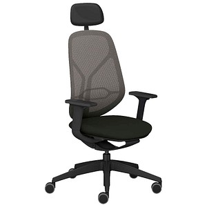 4049694006697 - Bürostuhl sekit Membran sn-821 101 Stoff schwarz Gestell schwarz