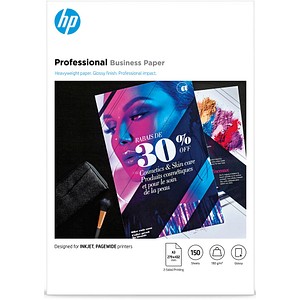 0193905504923 - Fotopapier Professional Business Paper 7MV84A A3 für Inkjet 180g weiß glänzend beidseitig bedruckbar 0193905504923 150 Blatt