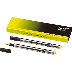 4062037052748 - MONTBLANC Luminous Yellow Textmarkerminen gelb 2 St