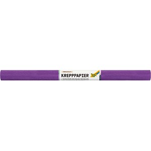folia Krepppapier violett 10 Rollen