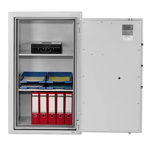 5901468318001 - Sicherheitsschrank Karlsruhe IV Sicherheitsstufe 1 nach EN 1143-1 mit Feuerschutz lichtgrau 705 x 527 x 1175 cm