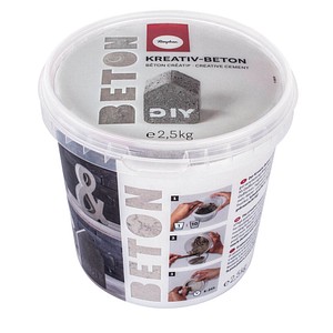 4006166434457 - Gießpulver Kreativ-Beton 25 kg grau