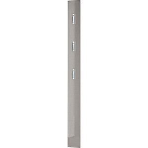 4005949325623 - GERMANIA Garderobenständer 3255-186 3 Haken Wandhalterung 15 x 4 x 170 cm Grau 4005949325623 - GERMANIA Garderobenständer 3255-186 3 Haken Wandhalterung 15 x 4 x 170 cm Grau