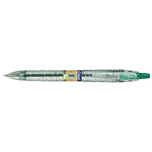 4902505681035 - PILOT Kugelschreiber B2P „Bottle 2 Pen“ ECOBALL XB transparent grün Schreibfarbe grün 1 St