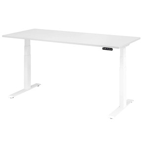 4032062191293 - HAMMERBACHER XDKB19 elektrisch höhenverstellbarer Schreibtisch weiß rechteckig C-Fuß-Gestell weiß 1800 x 800 cm 4032062191293 - HAMMERBACHER XDKB19 elektrisch höhenverstellbarer Schreibtisch weiß rechteckig C-Fuß-Gestell weiß 1800 x 800 cm
