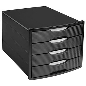 4250073826175 - Schubladenbox schwarz 1001-DO-13 DIN C4 mit 4 Schubladen 4250073826175 - Schubladenbox schwarz 1001-DO-13 DIN C4 mit 4 Schubladen