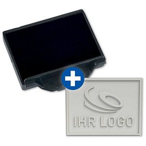 4044589945792 - Stempelplatte + integriertes Stempelkissen Ersatz-Set für 5200