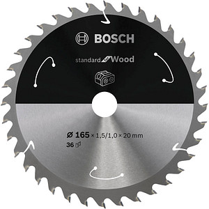 BOSCH Standard for Wood Kreissägeblatt 165,0 mm, 36 Zähne