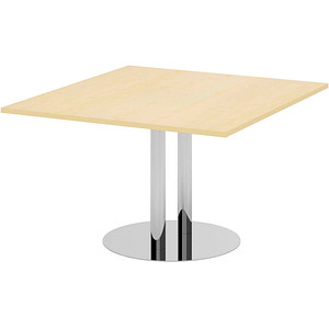4032062314760 - HAMMERBACHER Verbindungsplatte KT12S ahorn chrom rechteckig 1200 x 1300 x 740 cm