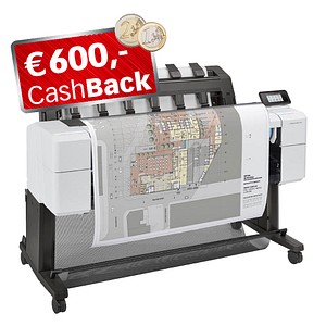 0193808345951 - Jetzt 50€ Cashback sichern* HP DesignJet T1600dr PostScript Großformatdrucker Plotter