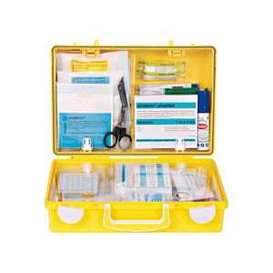 4250108810834 - Erste-Hilfe-Kasten SN-CD Freude am Spiel ohne DIN gelb 4250108810834 SÖHNGEN