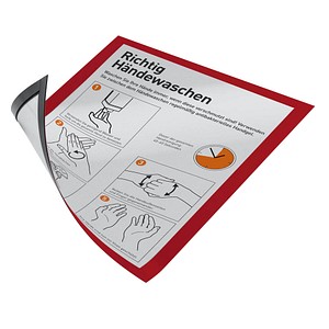 4005546405186 - DURABLE DURAFRAME DIN A4 Inforahmen Selbstklebend Magnetisch Rot Hartfolie 487203 234 (B) x 06 (T) x 326 (H) cm 2 Stück 4005546405186 - DURABLE DURAFRAME DIN A4 Inforahmen Selbstklebend Magnetisch Rot Hartfolie 487203 234 (B) x 06 (T) x 326 (H) cm 2 Stück