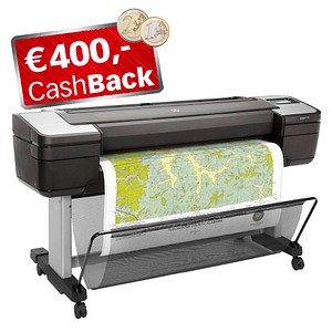 0191628121960 - Jetzt 100€ Cashback sichern* HP DesignJet T1700 PostScript Großformatdrucker Plotter