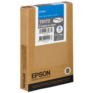 8715946419473 - Original T6172 Druckerpatrone cyan 7000 Seiten 100ml (C13T617200) 8715946419473 - Original T6172 Druckerpatrone cyan 7000 Seiten 100ml (C13T617200)