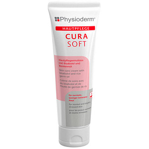 4260029175592 - Physioderm® Cura Soft Hautpflegecreme Mit geringem Fettanteil und Schachtelhalm 100 ml - Tube