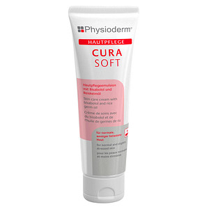 4260029175592 - Physioderm® Cura Soft Hautpflegecreme Mit geringem Fettanteil und Schachtelhalm 100 ml - Tube 4260029175592 - Physioderm® Cura Soft Hautpflegecreme Mit geringem Fettanteil und Schachtelhalm 100 ml - Tube