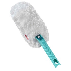 LEIFHEIT Staubwischer SUPERDUSTER weiß/türkis Kunststoff 12,0 cm breit