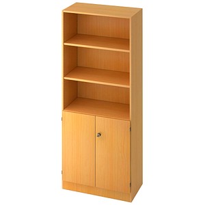 4032062126592 - Future Melaminharzbeschichtete Spanplatte Regalschrank 2 Fachböden 800 x 420 x 2004 mm Braun Buche 4032062126592 - Future Melaminharzbeschichtete Spanplatte Regalschrank 2 Fachböden 800 x 420 x 2004 mm Braun Buche