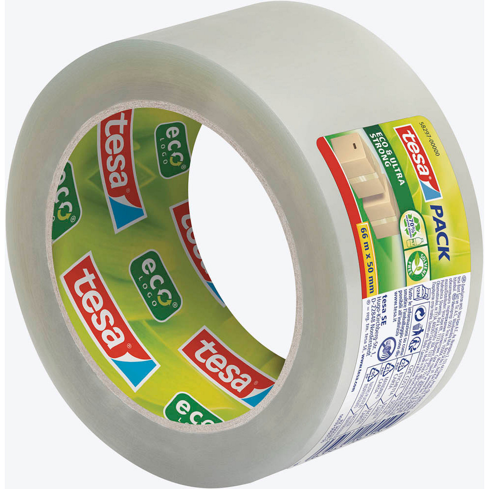 Produktbild von TESA Tesapack® Ultra Strong, 66 M X 50 Mm, Braun, 3 Rollen