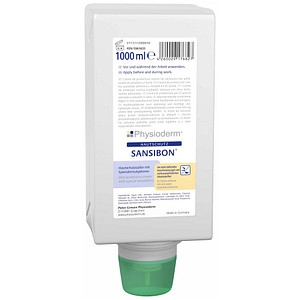 4260029176827 - Hautschutzcreme Sansibon 1000 ml Varioflasche - Physioderm 4260029176827 - Hautschutzcreme Sansibon 1000 ml Varioflasche - Physioderm