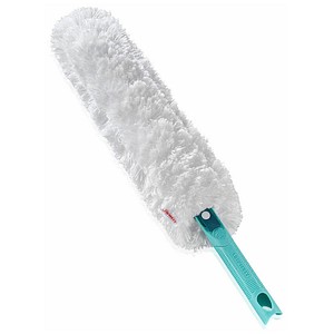 LEIFHEIT Staubwischer SUPERDUSTER XL weiß/türkis Kunststoff 12,0 cm breit