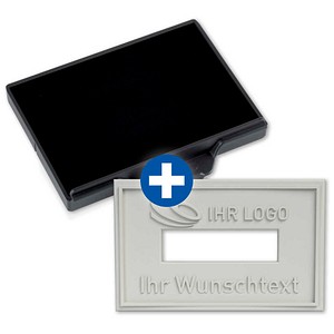 4044589945877 - Stempelplatte + integriertes Stempelkissen Ersatz-Set für 5460