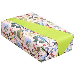 4051291068626 - Geschenkpapier Mary Vintage Design mit Vögeln mehrfarbig beidseitig bedruckt 200 m