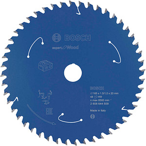 BOSCH Expert for Wood Kreissägeblatt 165,0 mm, 48 Zähne