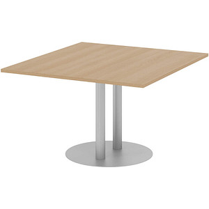 Hammerbacher Verkettungsplatte KT12S, 120x130cm (BxT), rechteckig, eiche, 25mm 4032062314869 Hammerbacher 4 Stück