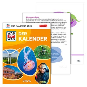 9783840036781 - WAS IST WAS Der Kalender Tagesabreißkalender 2026 - Kinderkalender 9783840036781 - WAS IST WAS Der Kalender Tagesabreißkalender 2026 - Kinderkalender