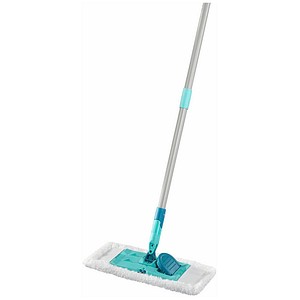 LEIFHEIT Staubwischer SUPERDUSTER Floor  grau, türkis, weiß Kunststoff 39,0 cm breit