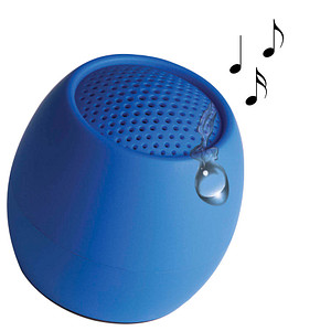 5081304398302 - Boompods Zero Bluetooth® Lautsprecher Freisprechfunktion stoßfest Wasserfest Blau