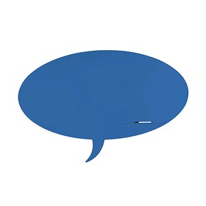 8427951021342 - Whiteboard Skinshape Whiteboard 75x115 bu 750 x 1150 cm blau Stahl