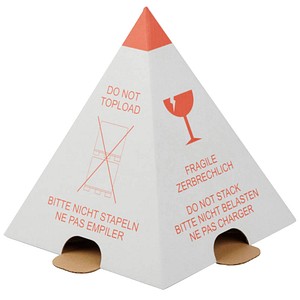 4066300681260 - 25 Palettenhütchen rot weiß 230 cm 4066300681260 25 Stück 4066300681260 - 25 Palettenhütchen rot weiß 230 cm 4066300681260 25 Stück
